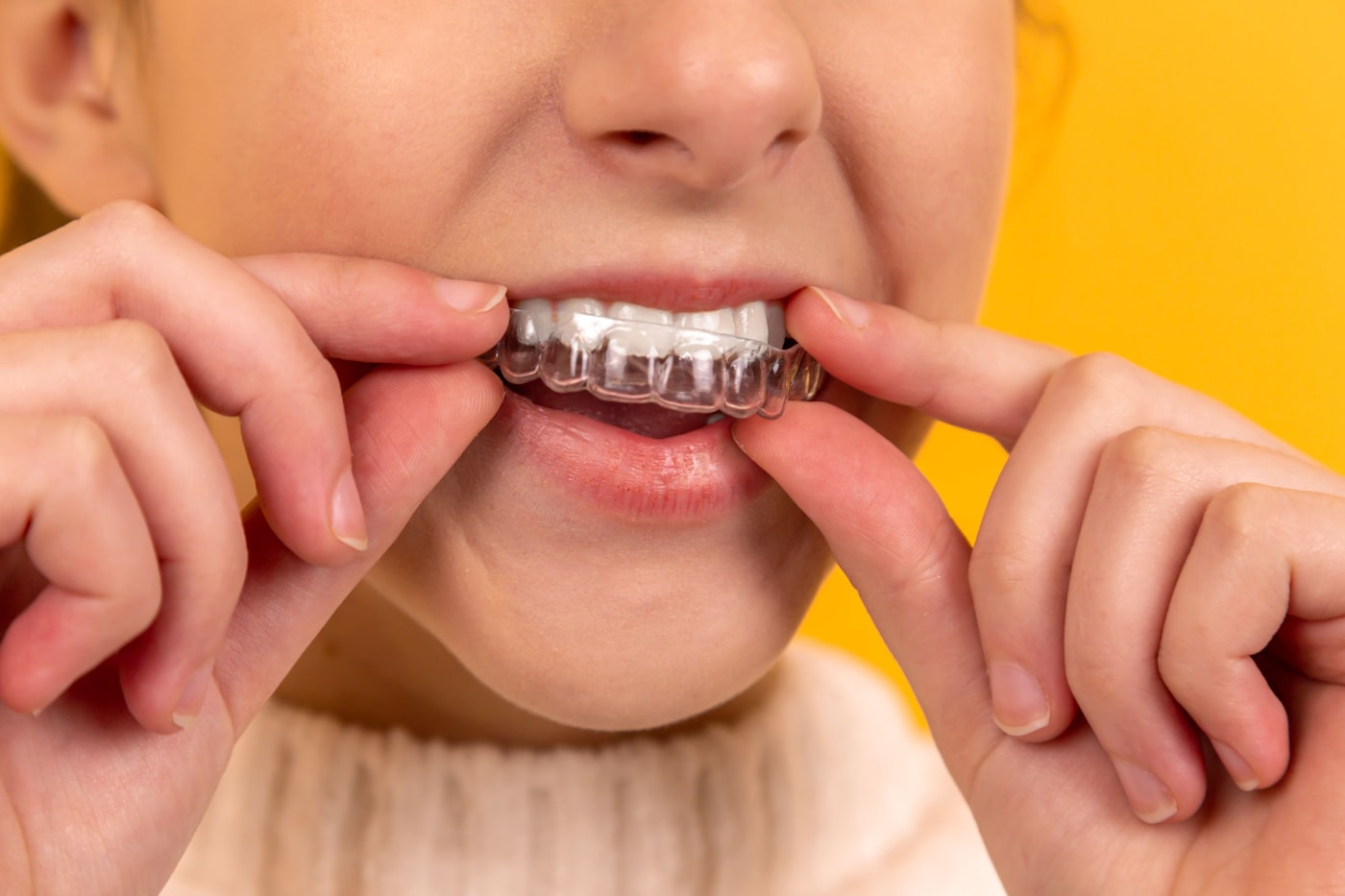 Dentist consulting with a patient about treatment