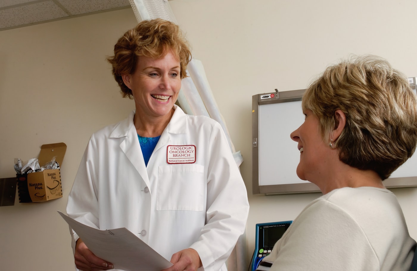 Doctor consulting with a patient